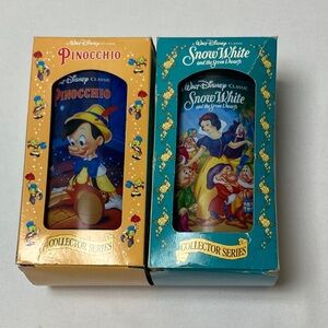 Disney Collector Series Drinkware - Pinocchio and Snow White